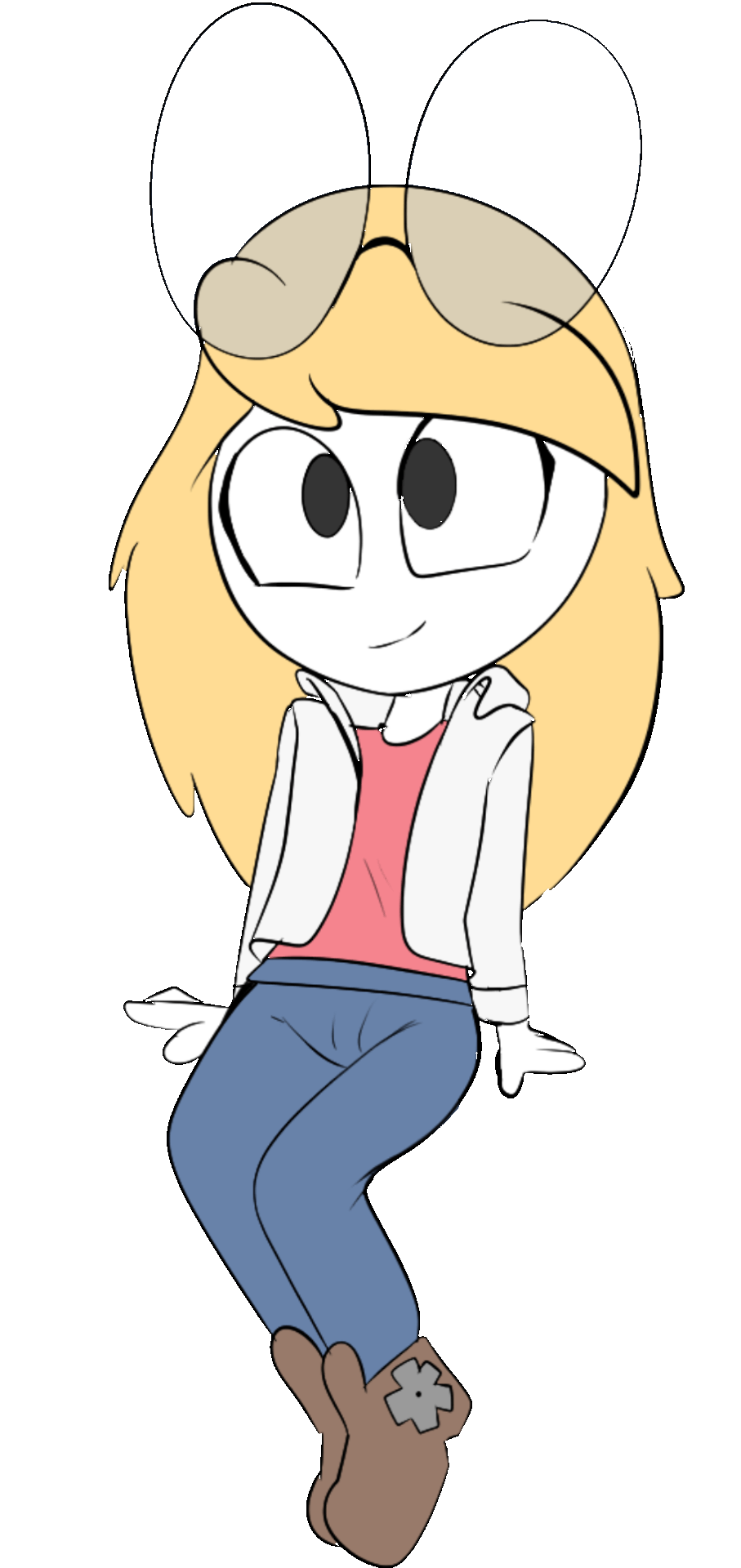 gif of cassie sitting